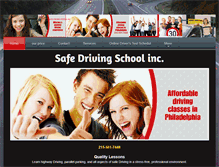 Tablet Screenshot of drivingschoolsinphiladelphia.com